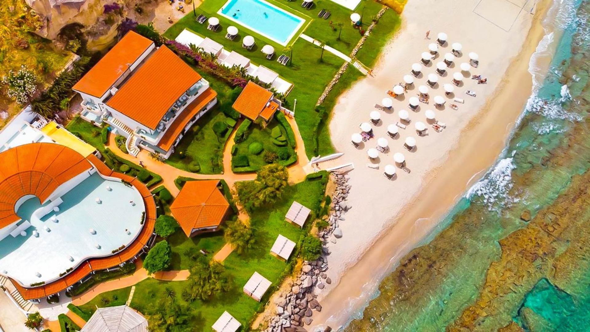 Borgo Di Riaci Beach Resort Santa Domenica Talao Exterior foto